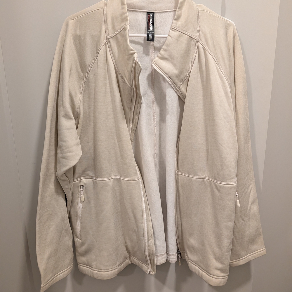 Kirkland Signature Women's Cream Utility Jacket